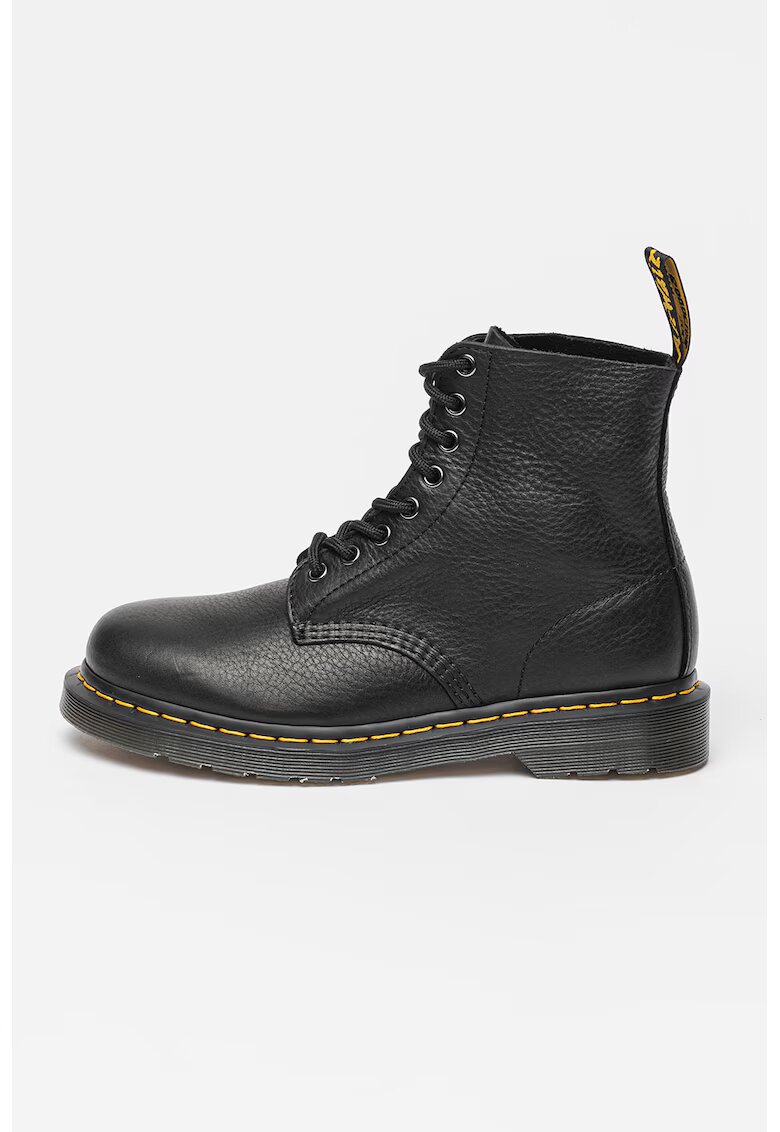 Dr Martens Унисекс кожени боти 1460 Pascal с връзки - Черен