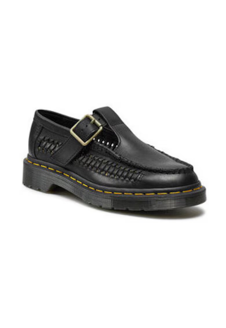 Dr Martens Унисекс обувки Естествена кожа - Черни