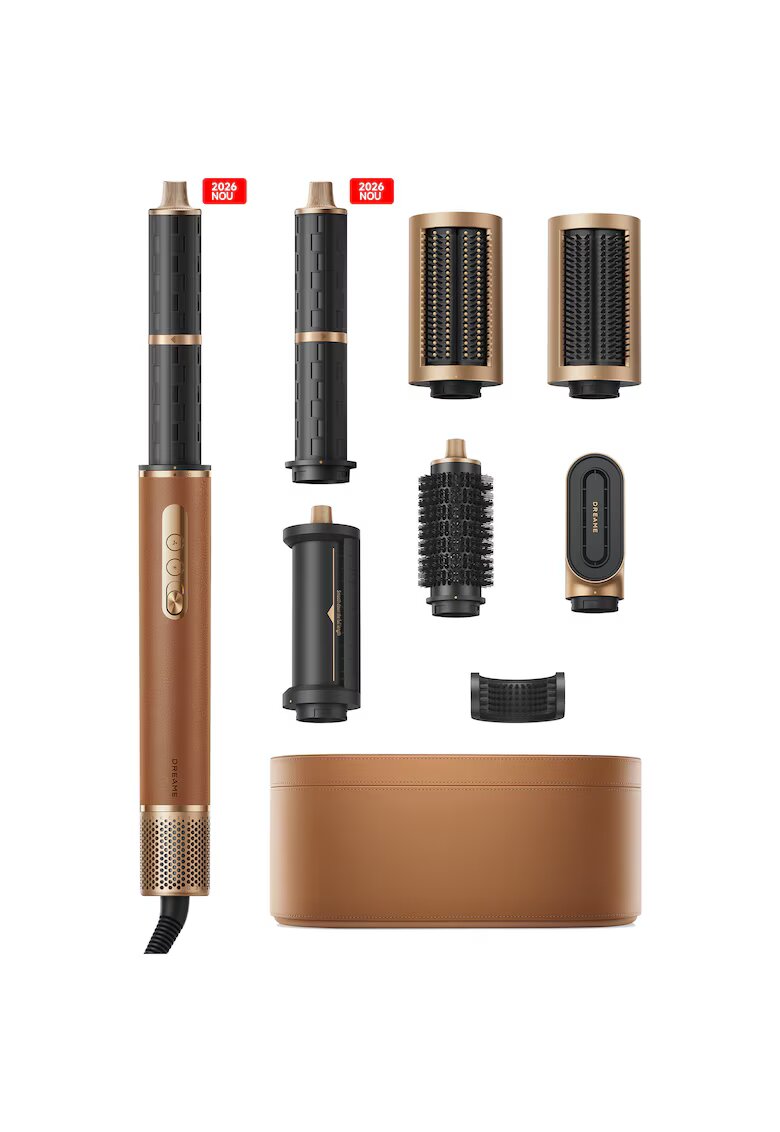 Dreame Мултистайлър за къдрици Airstyle Pro - 1300W - мотор 110.000rpm - Златист