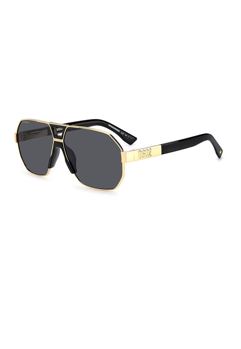 Dsquared Слънчеви очила Aviator - Златист/Черен