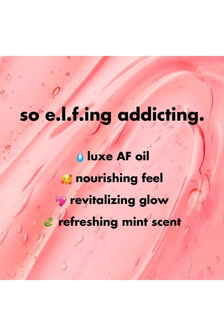 e.l.f. Glow Reviver Lip Oil Glimmer Crystal Clear
