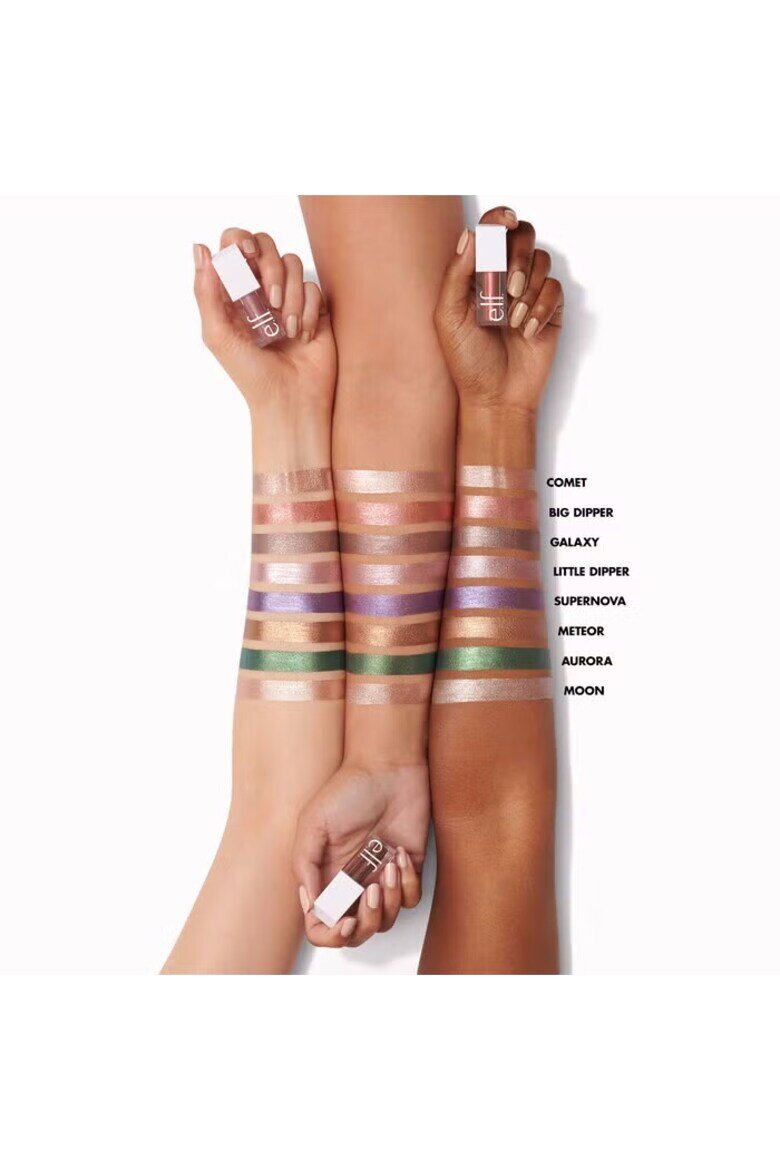e.l.f. Течни металически сенки за очи Elf Cosmetics 3 мл Светлокафяв