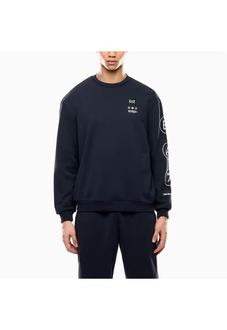 EA7 Блуза TRAIN LOGO SERIES M T-TOP CN COFT WRITINGS-7M000977-AF17787-UB102