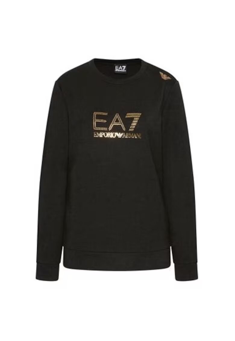 EA7 Дамска блуза - Emporio Armani 208023313 - Полиестер/Вискоза - Черна