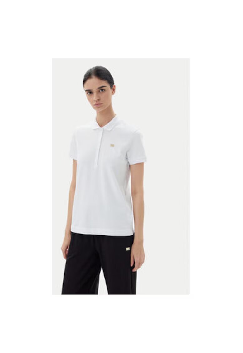 EA7 Дамска поло риза Emporio Armani - 7W000030 AF12450 - Памук - Бял - Бял