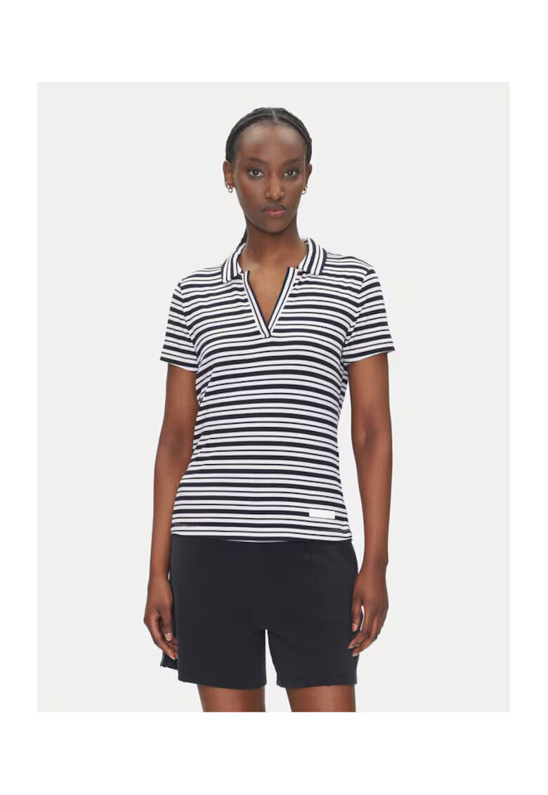 EA7 Дамска поло риза Emporio Armani 7W000490 AF12654 - Вискоза/Еластан - 99875 - Бял