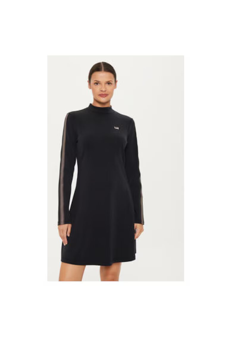 EA7 Дамска рокля - Emporio Armani 303959944 - Полиестер/Модал/Еластан - Черна