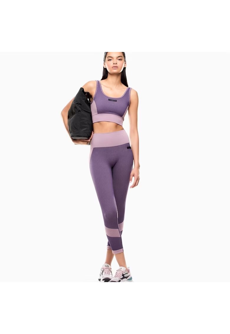 EA7 Дамски клин VIGOR7 W LEGGINGS HIGH WAIST SEAMLESS - полиамид -