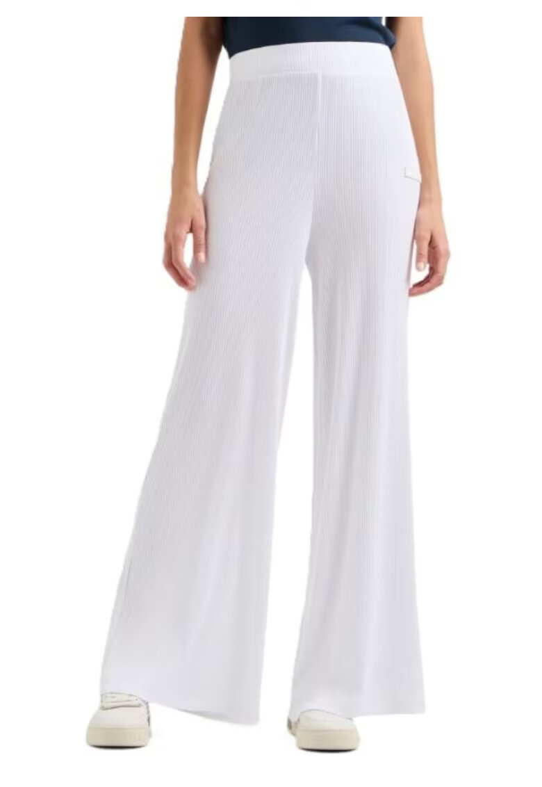 EA7 Дамски панталон W RIBBED PANTS OH - вискоза -