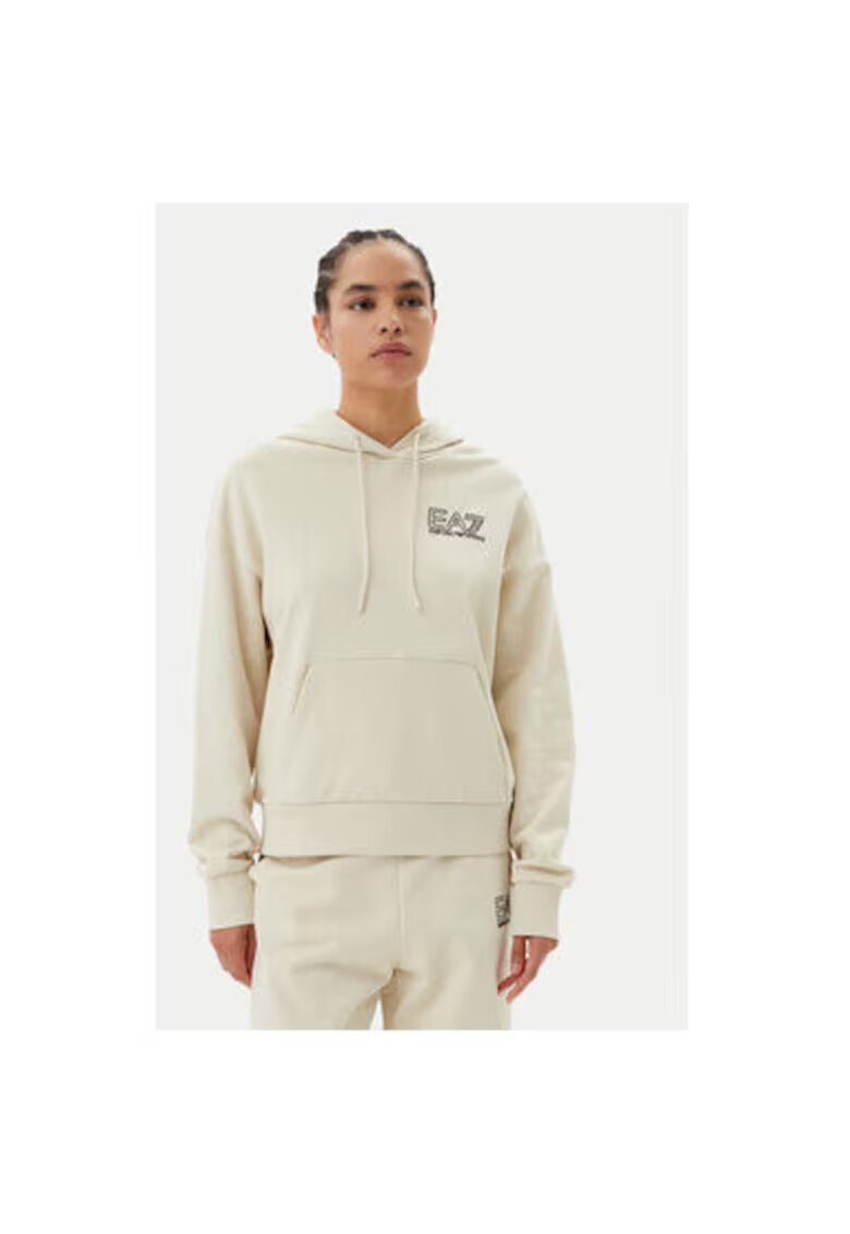 EA7 Дамски сандали Emporio Armani 7W000101 AF12473 - памук/полиестер - бежов - Бежов
