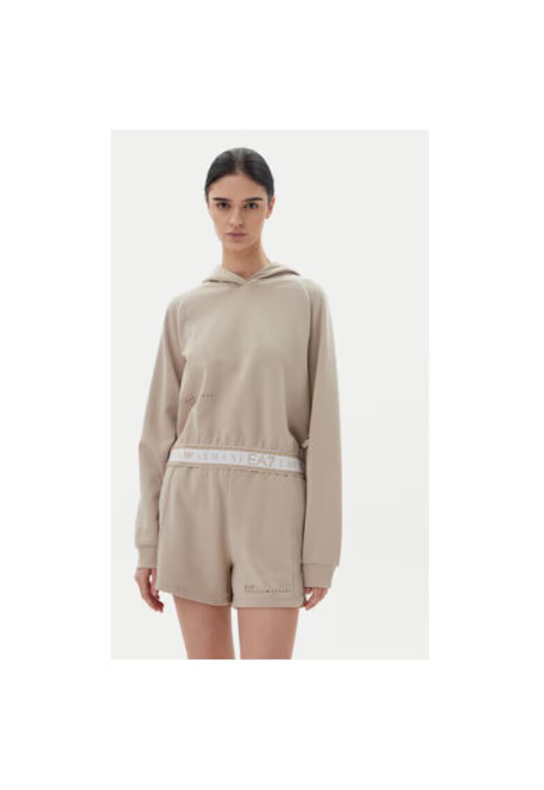 EA7 Дамски сандали Emporio Armani 7W000277 AF12501 - Полиестер/Памук - Бежов - Бежов