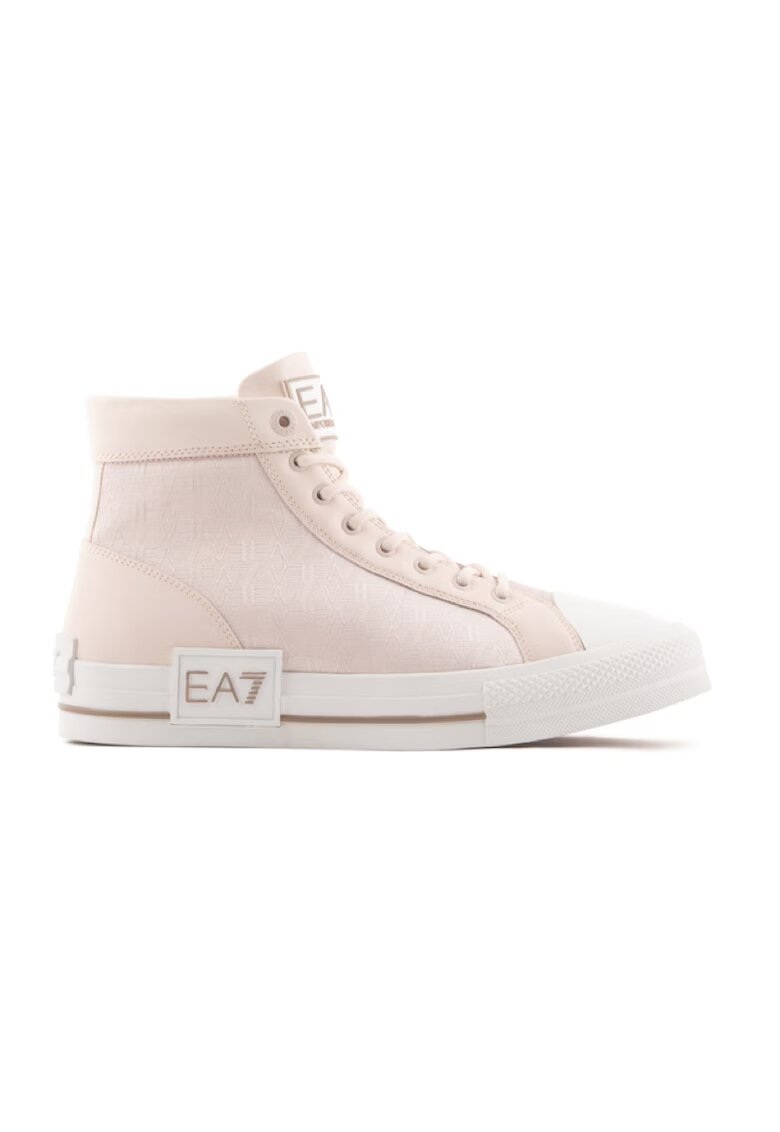 EA7 Дамски спортни обувки Jv Allover - X8Z037-XK294-S348 - Розови