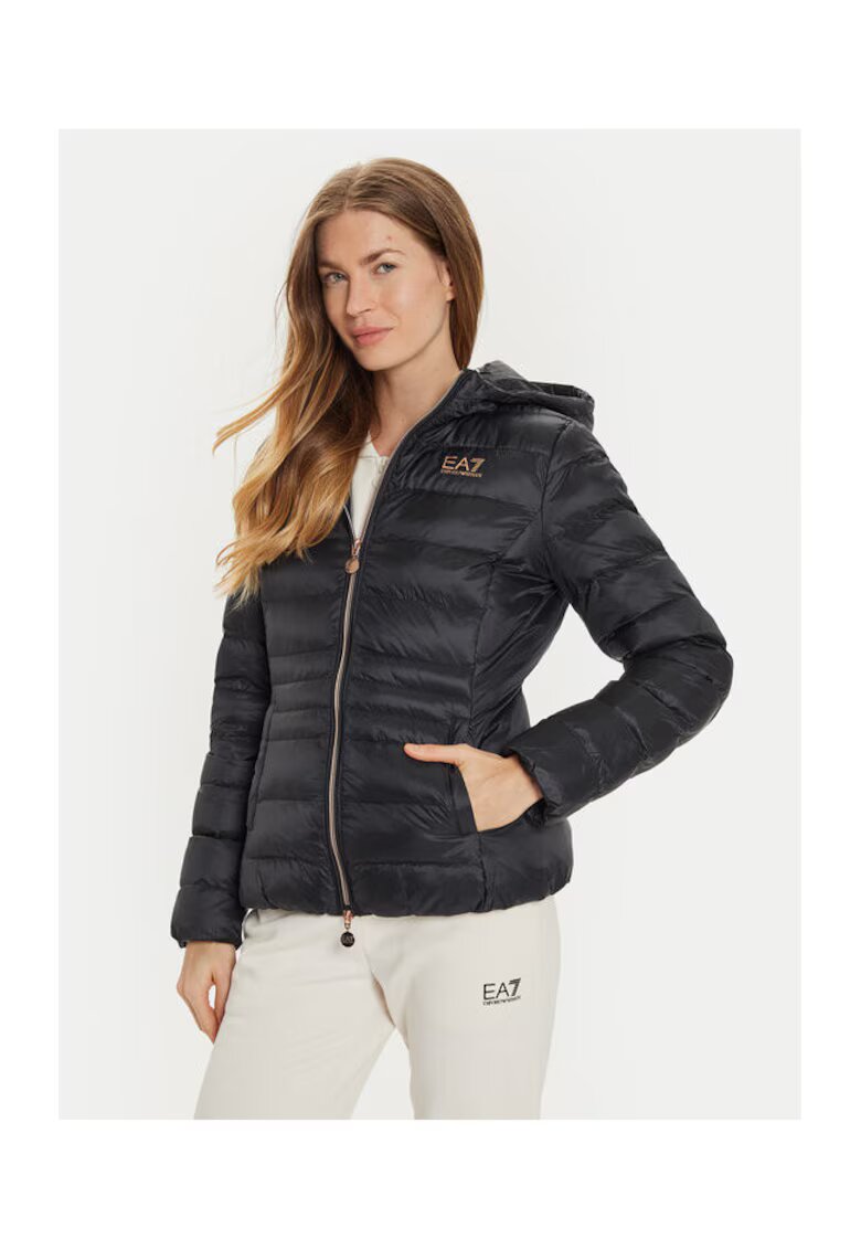 EA7 Дамско яке - Emporio Armani 303961299 - Полиамид - Черно - Черен
