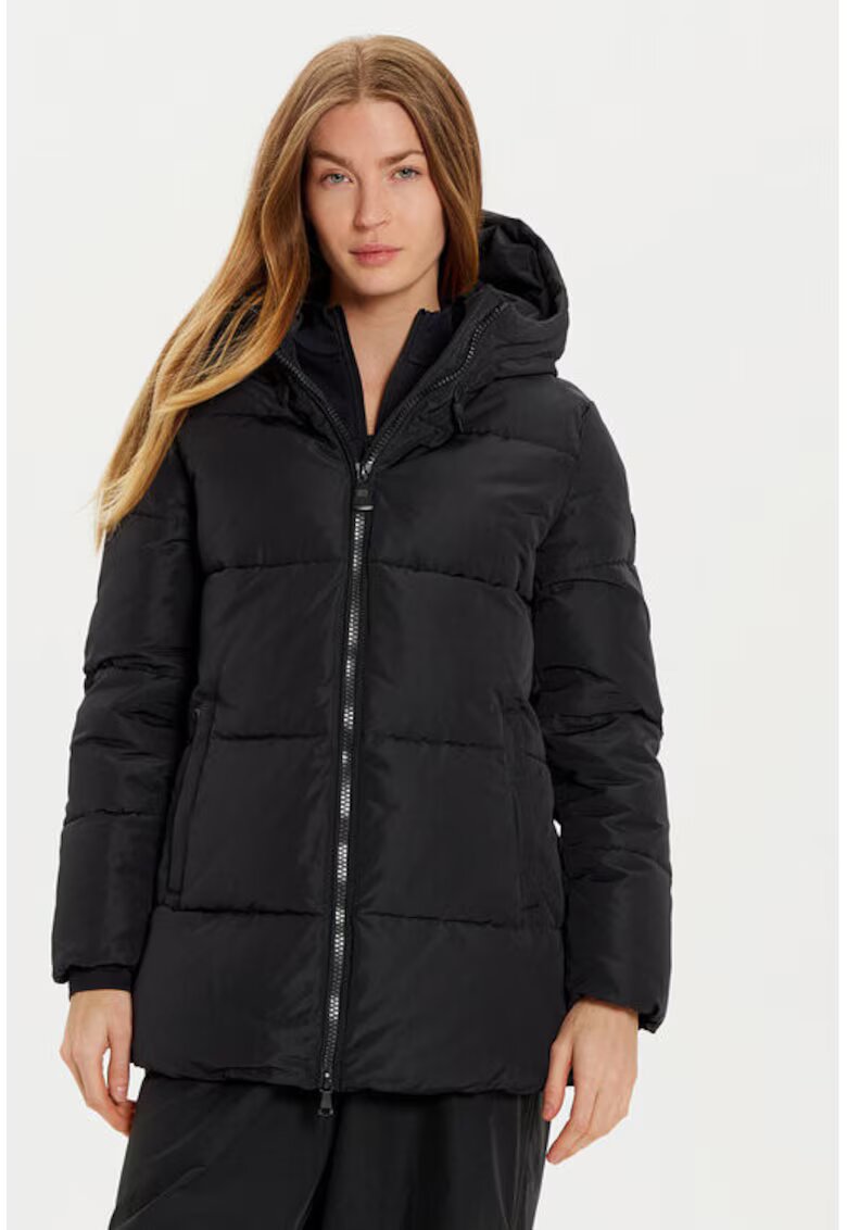 EA7 Дамско яке - Emporio Armani 303962661 - Полиестер - Черно