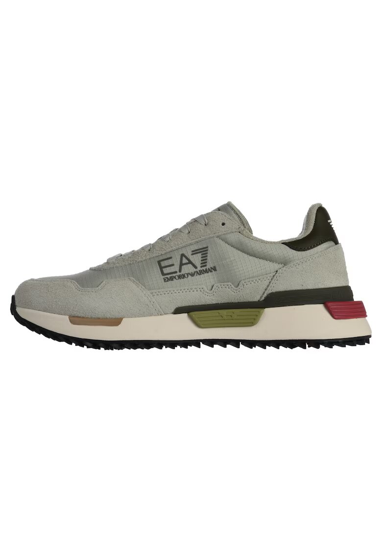 EA7 Маратонки Emporio Armani Vintage Running Nylon+ 7X000380AF19175MZ229 - Бежови