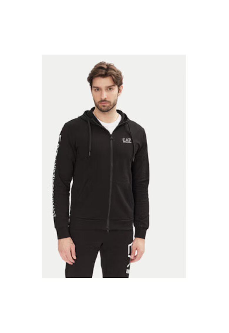 EA7 Мъжка блуза Emporio Armani - 7M000568 AF13512 - Памук - Черен - Черен