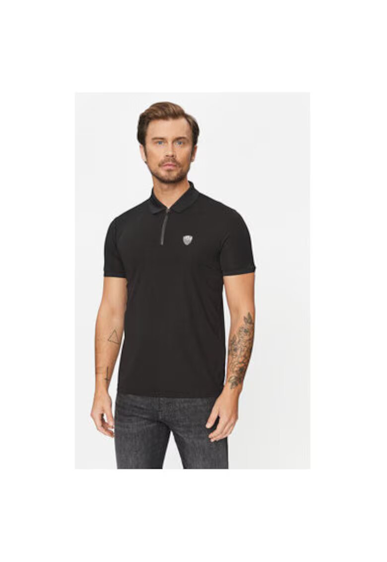 EA7 Мъжка тениска - Emporio Armani 303083328 - Вискоза/Полиамид - S INTL - Черна