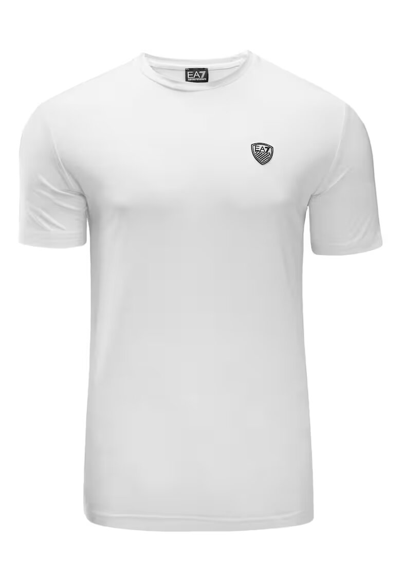 EA7 Мъжка тениска Emporio Armani 8NPT16-PJRGZ-1100 - бяла