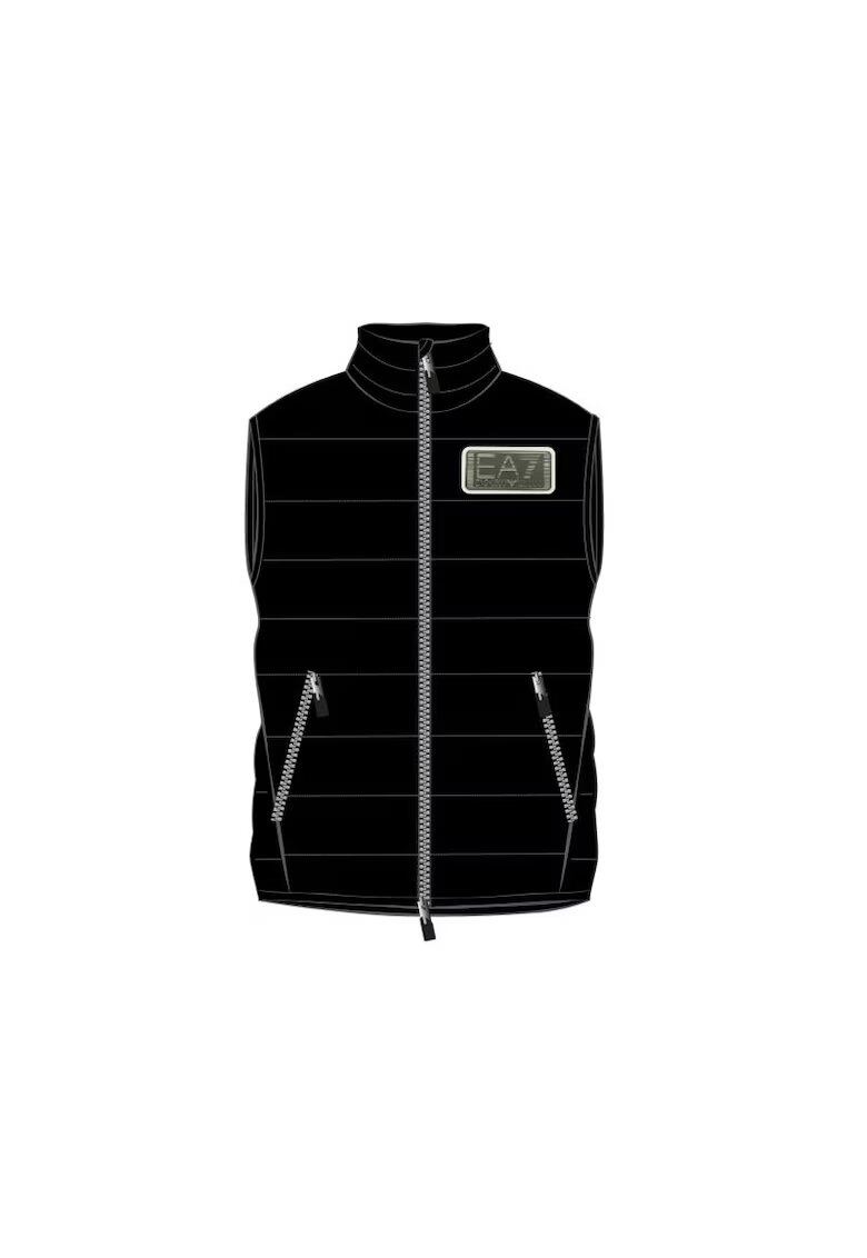 EA7 Мъжка жилетка m down medium vest - 6DPQ02-PNHAZ-1200 - Черна