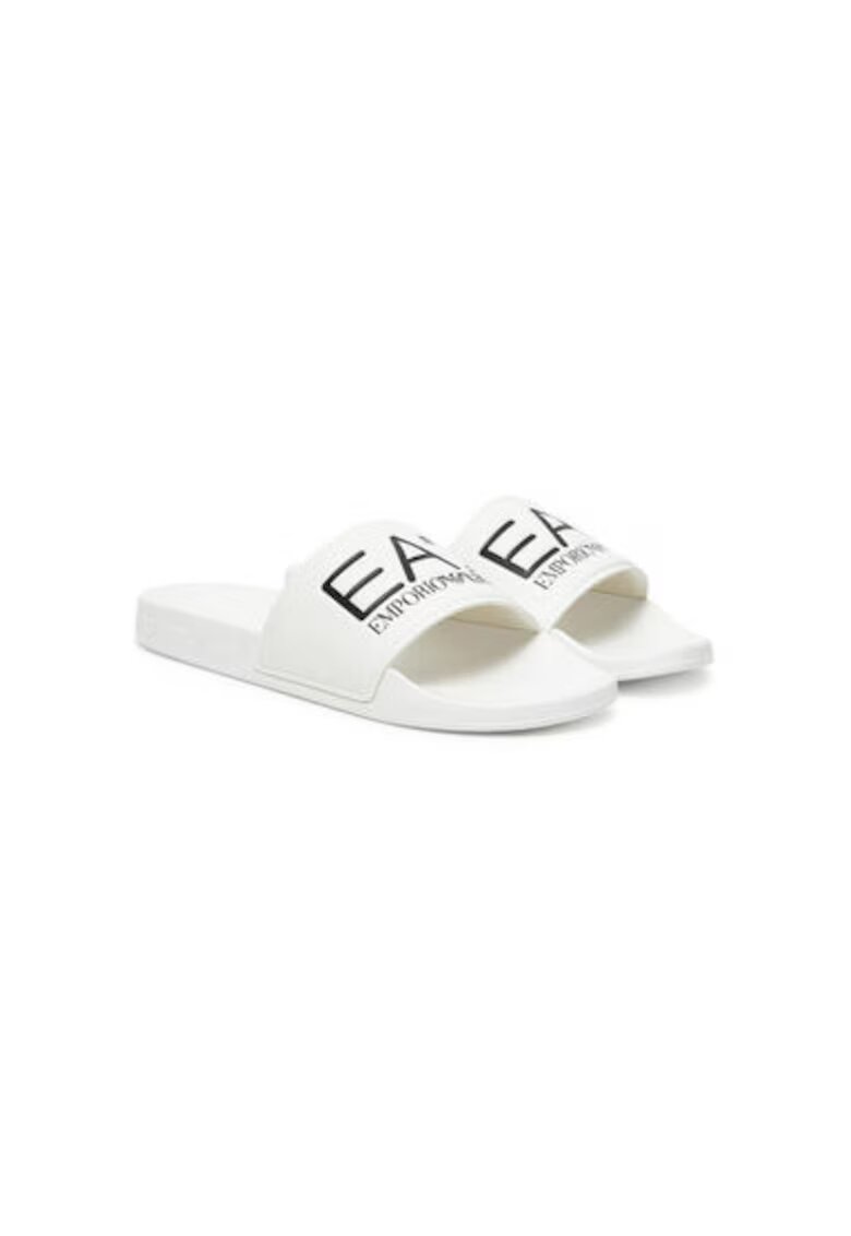 EA7 Мъжки чехли Emporio Armani - 7X000108 AF15118 - Синтетични - 36 EU - Бели