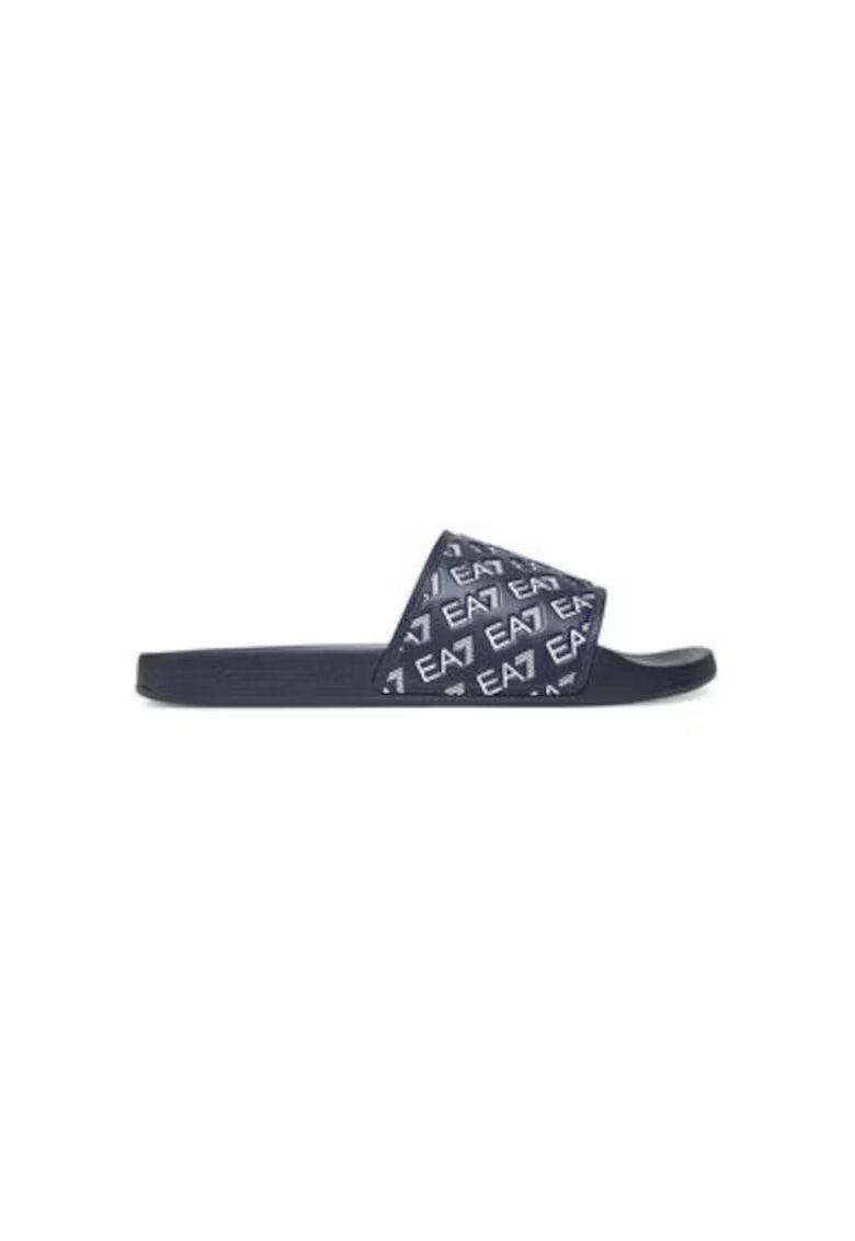 EA7 Мъжки чехли Emporio Armani - 7X000109 AF15125 - Синтетични - 40 EU - Тъмносини