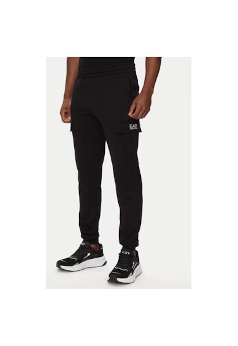 EA7 Мъжки панталон - Emporio Armani 304286605 - Памук - 2XL INTL - Черен