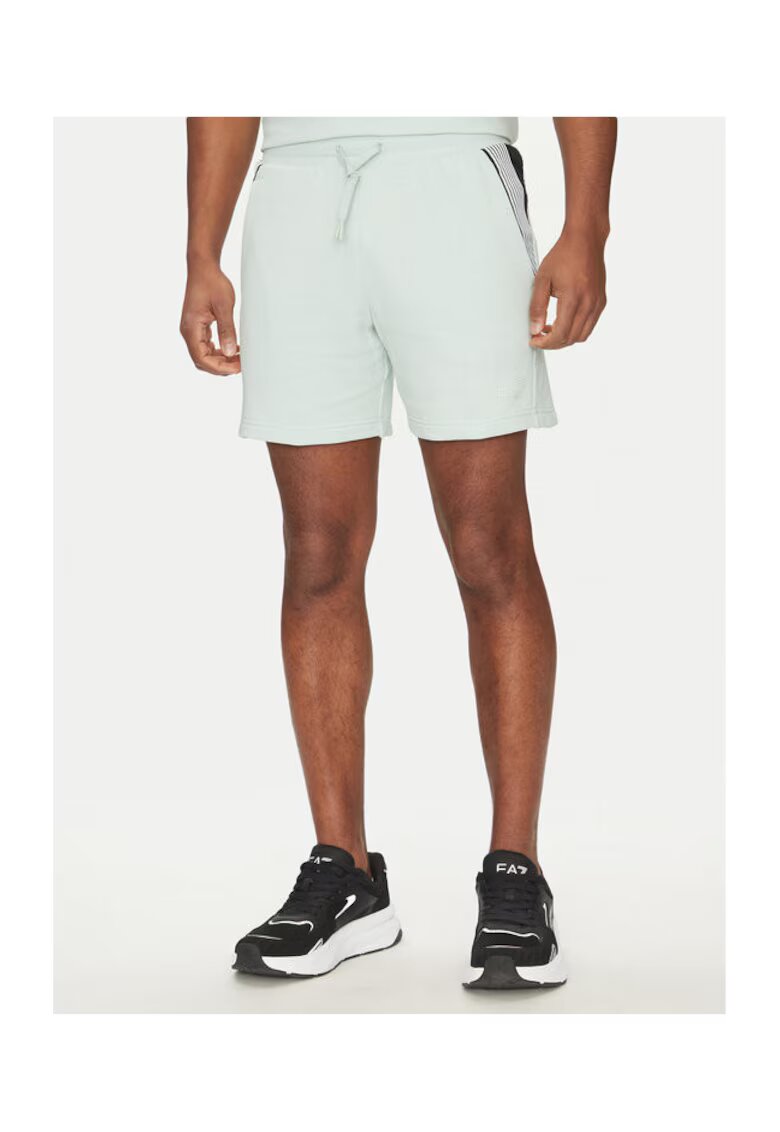 EA7 Мъжки шорти Emporio Armani 7M000269 AF12451 - Памук - Син - Син