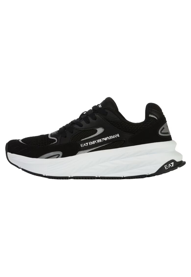 EA7 Мъжки спортни обувки Emporio Armani Crusher Sonic Mix X8X178XK3820N763 в тъмносини цветове