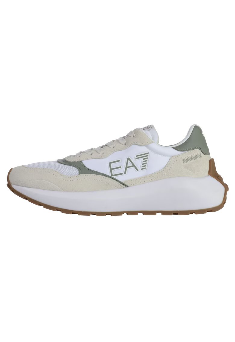 EA7 Мъжки спортни обувки Emporio Armani Wader X8X186XK4010U474 в бяло - Бял