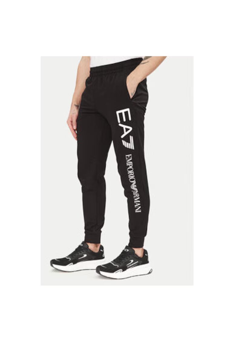 EA7 Мъжки спортни панталони Emporio Armani - 7M000571 AF13512 - синтетика - размер L INTL - черни