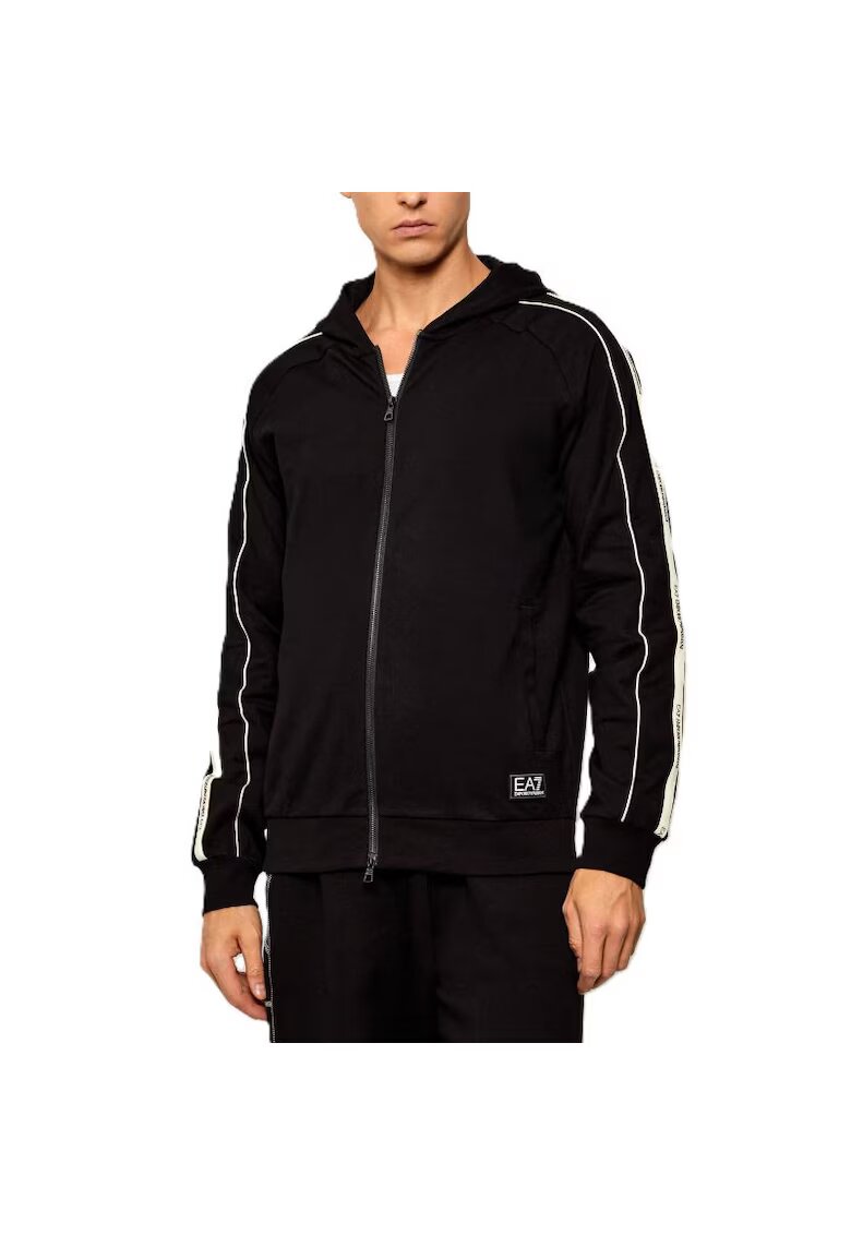 EA7 Мъжки суичър с цип train logo series m tape hoodie fz - 7M001755-AF13512-UC001 -