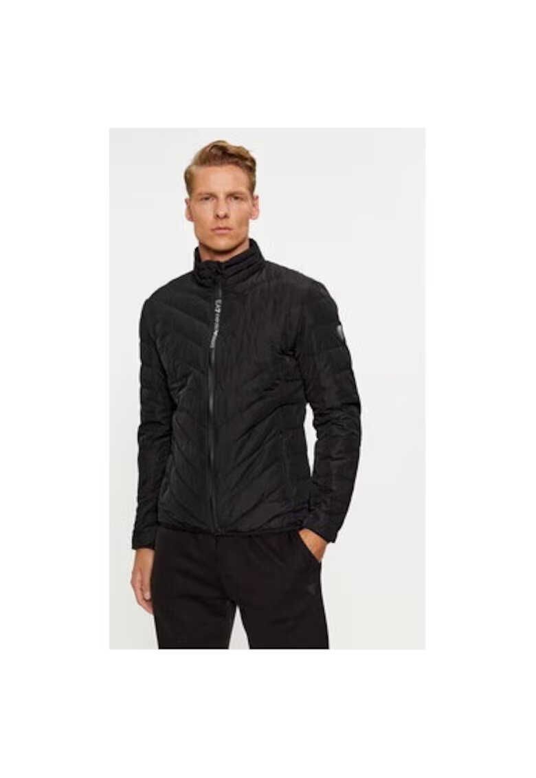 EA7 Мъжко яке - Emporio Armani 303081607 - Полиестер - Черно