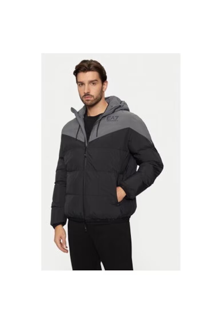 EA7 Мъжко яке - Emporio Armani 304211928 - Полиамид - Черно - Черен