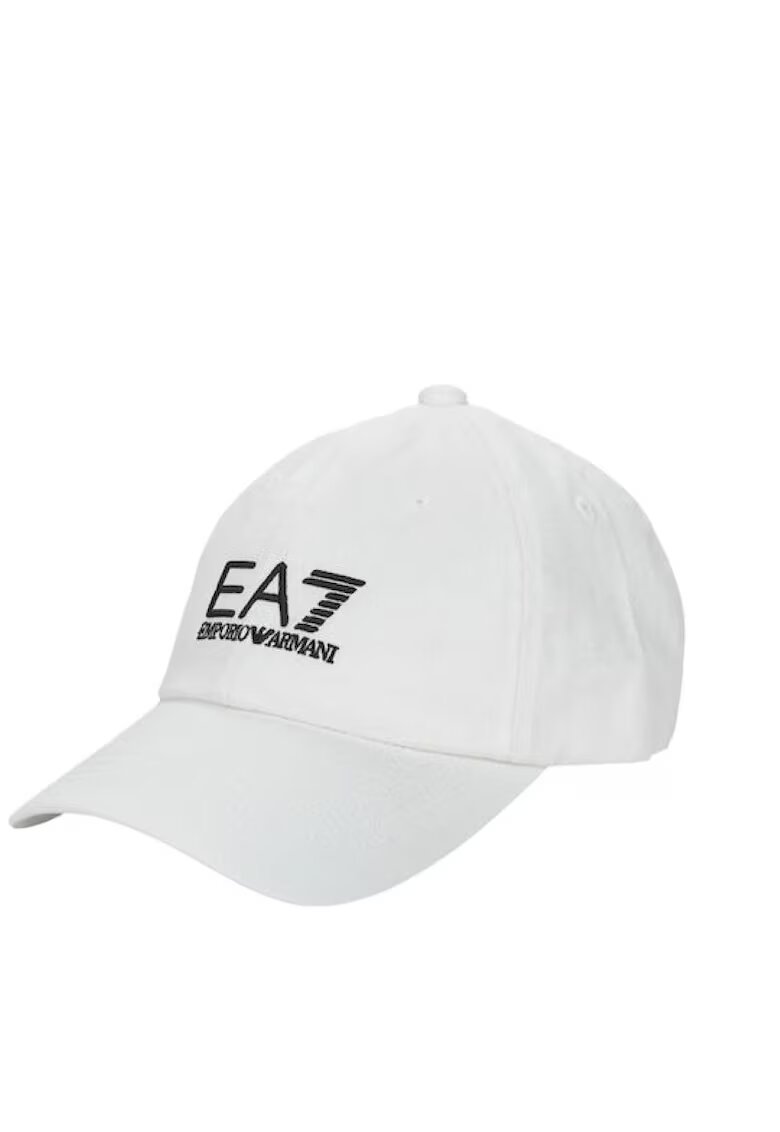 EA7 Шапка унисекс TRAIN CORE U CAP ESSENTIAL - Памук - Бяла - S INTL