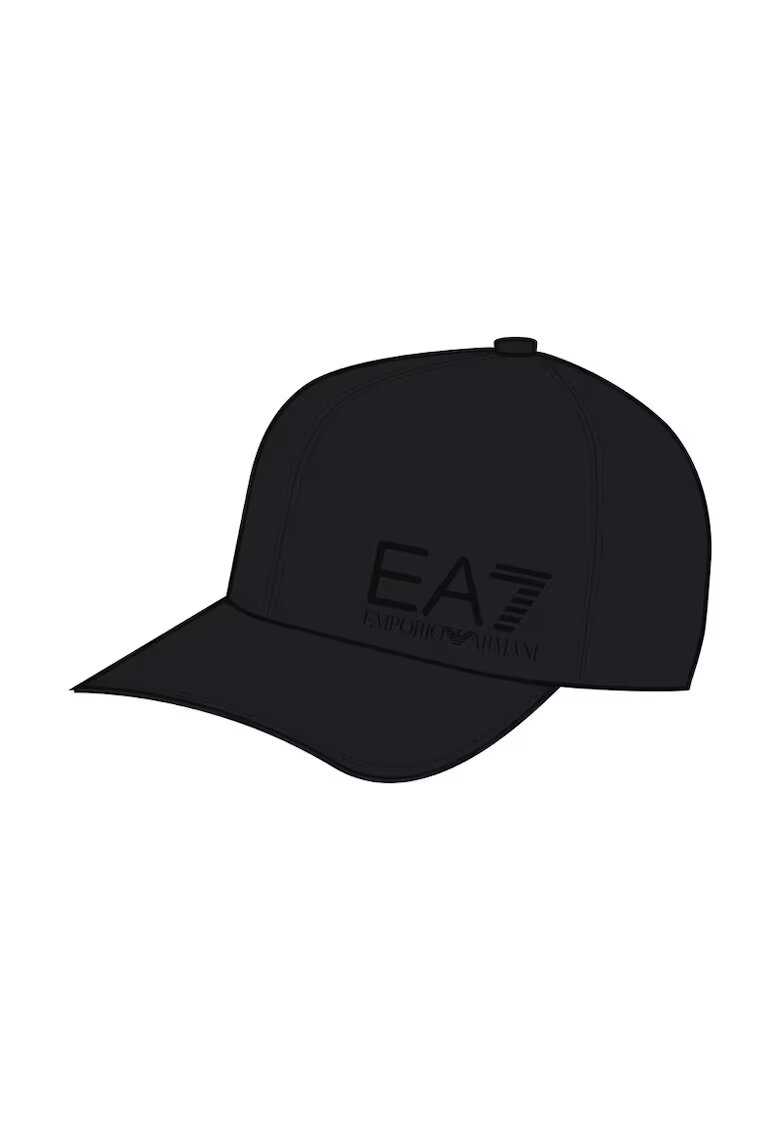 EA7 Шапка за мъже - с лого на капачката - 7X000005-AF11989-MC005 - M INTL - Черна