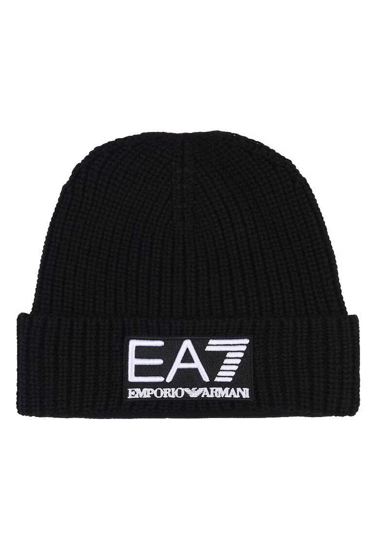 EA7 Шапка за мъже - с лого series beanie wo - 240131-3F110-00020 - M INTL - Черна