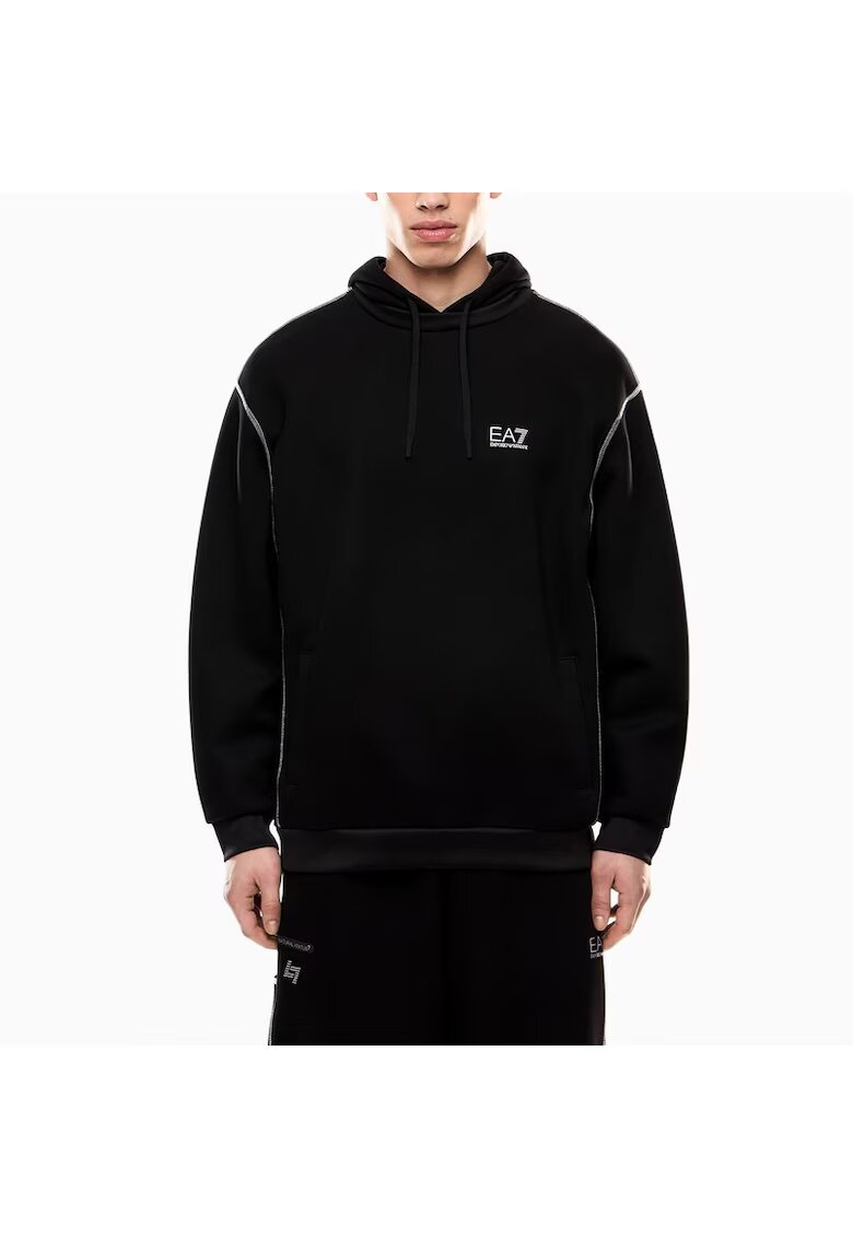 EA7 Суитшърт NATURAL VENTUS7 M HOODIE RN STITCHING-7M000660-AF13538-UC001