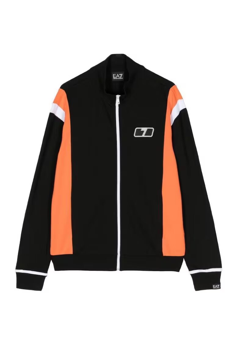 EA7 Суитшърт с цип M Track Top FZ Coft Big7-3DPM22-PJLIZ-1200