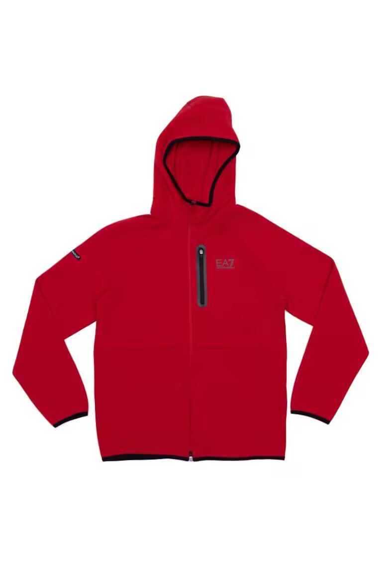 EA7 Суитшърт с цип NATURAL VENTUS7 M HOODIE FZ-7M001598-AF20845-U5072