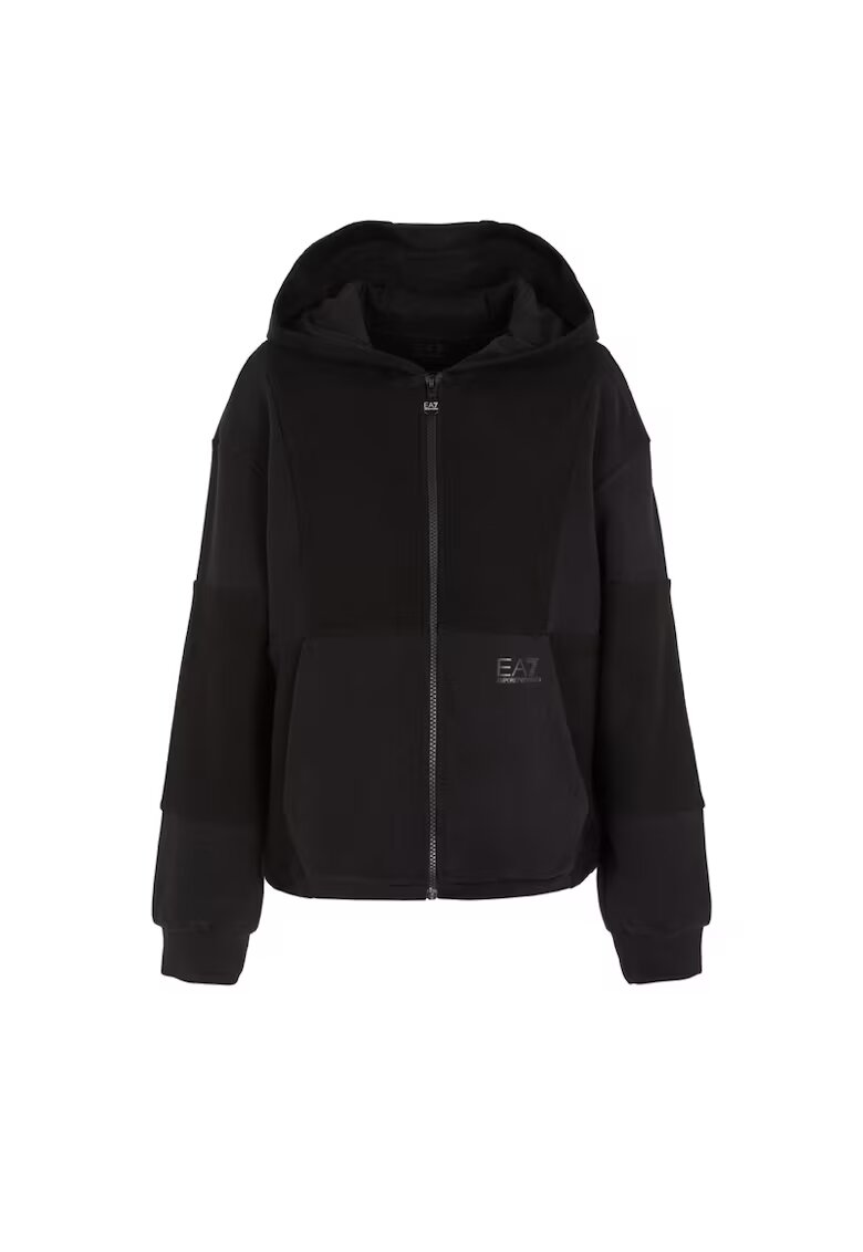EA7 Суитшърт с цип W hoodie full zip-6RTM12-TJQTZ-1200