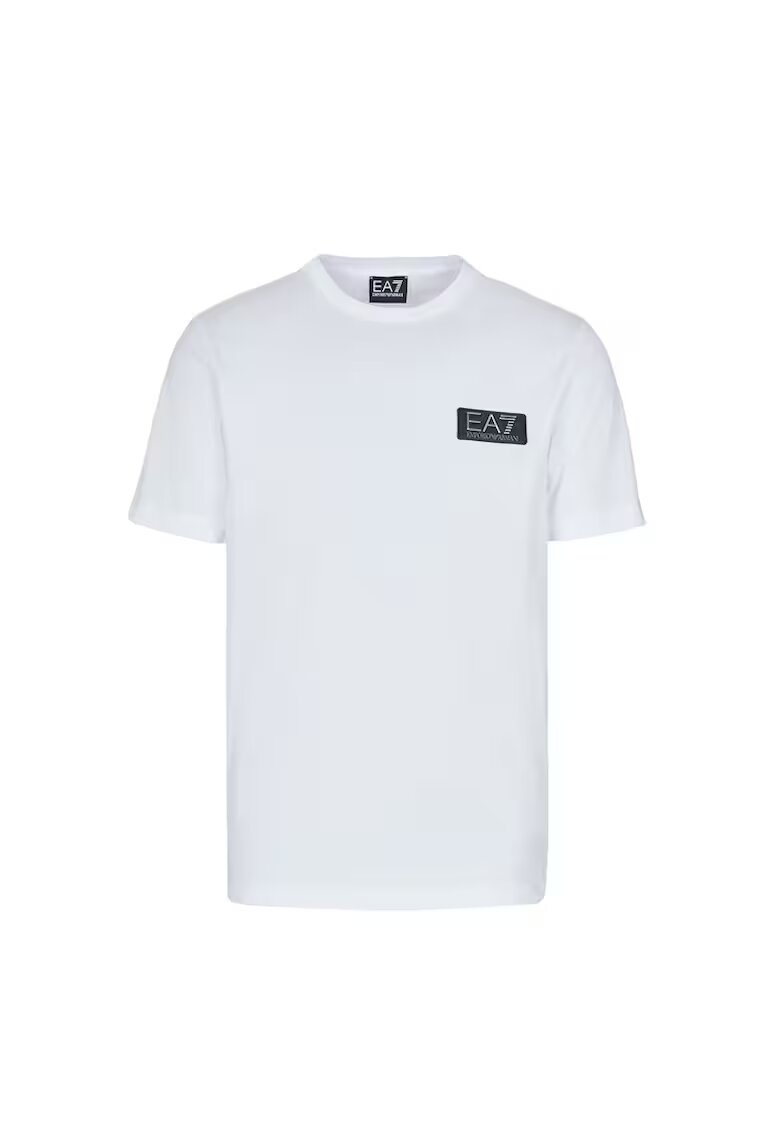 EA7 Тениска M Tee Superior 40/1 - 3RPT72-PJ8SZ-1100 - мъжка - бяла