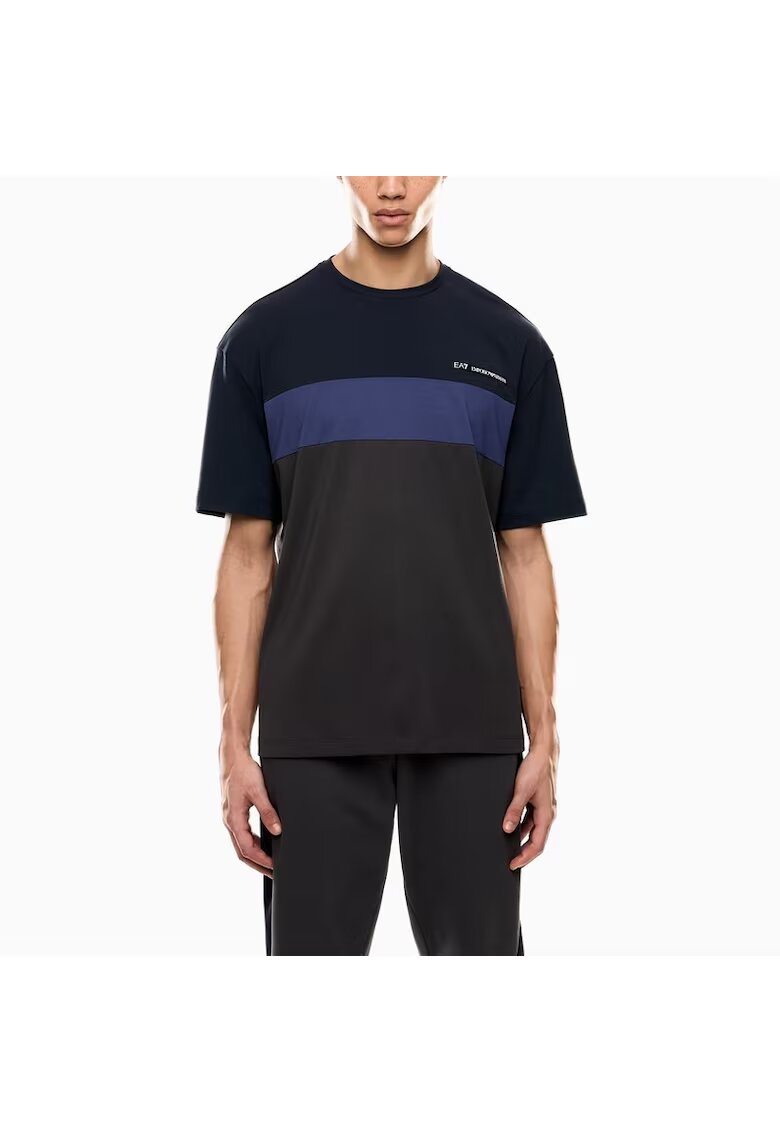 EA7 Тениска TRAIN ATHLETIC COLOUR BLOCK M TEE SS-7M000935-AF16548-UB102