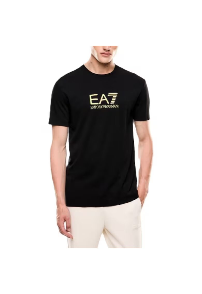 EA7 Тениска TRAIN GOLD LABEL M TEE SS BIG LOGO VI PA-7M000667-AF13739-UC001