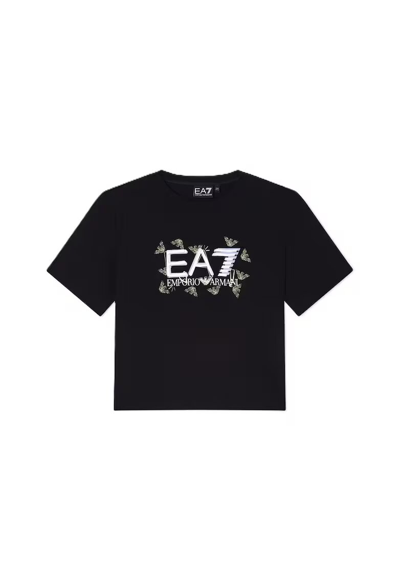 EA7 Тениска TRAIN LOGO SERIES CROSSOVER GIRL TEE EAGLE-7G000151-AF10373-UC001