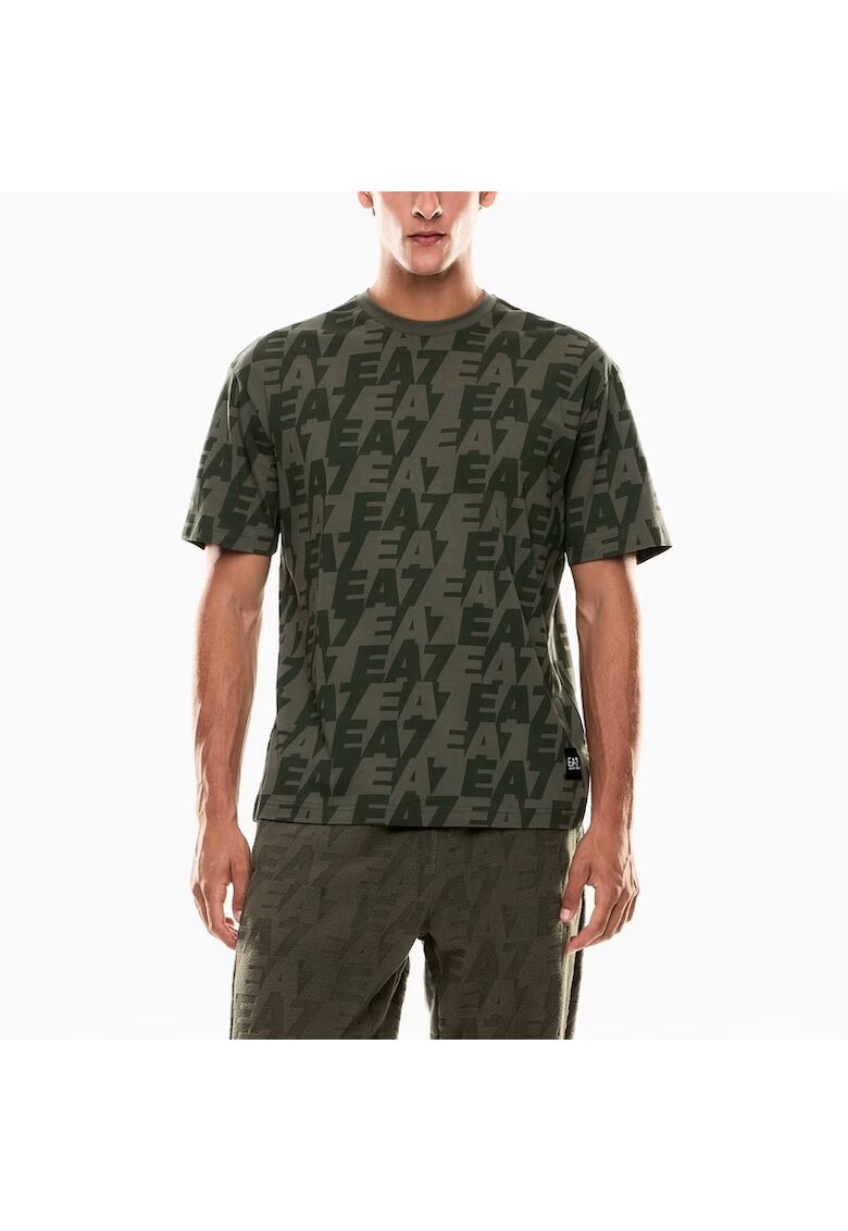 EA7 Тениска TRAIN LOGO SERIES M POLAR LOGO TEE SS-7M000980-AF10378-U8100