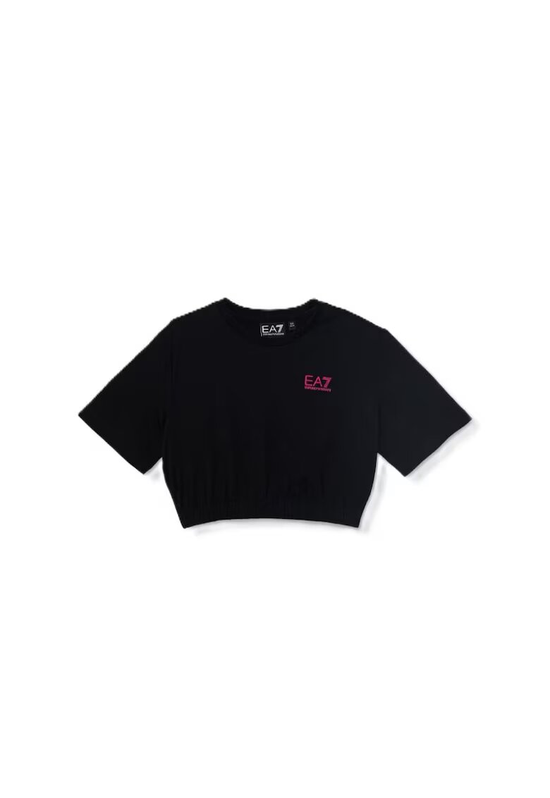 EA7 Тениска TRAIN LOGO SERIES MAXI LOGO GIRL TEE SS-7G000203-AF12503-UC001
