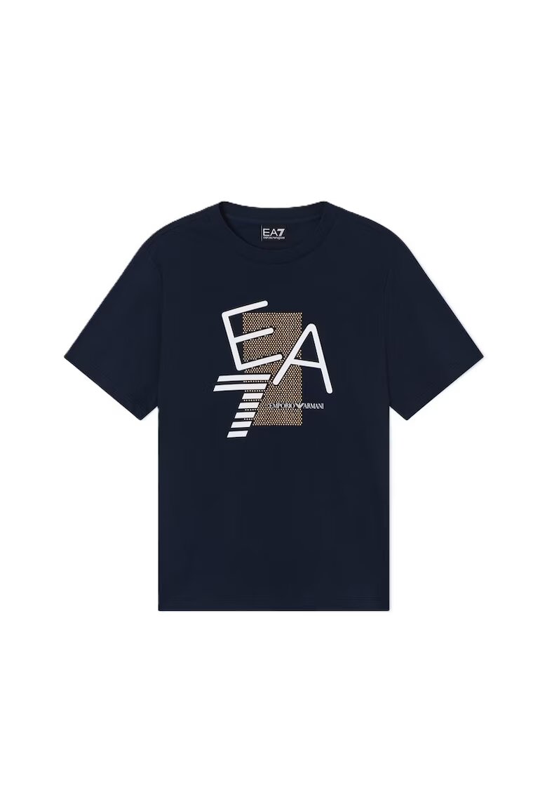 EA7 Тениска TRAIN LOGO SERIES W TEE SS BOX LOGO CROSSOVER-7W001095-AF21636-UB102