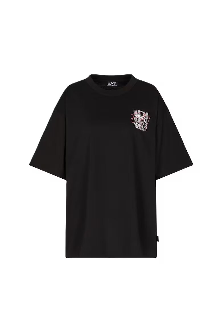 EA7 Тениска TRAIN LOGO SERIES W TEE SS WRITTEN LOGO CROSSOVER-7W000726-AF12957-UC001