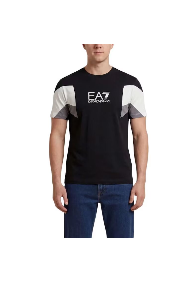 EA7 Тениска TRAIN SUMMER BLOCK TEE SS-7M001603-AF12503-UC001