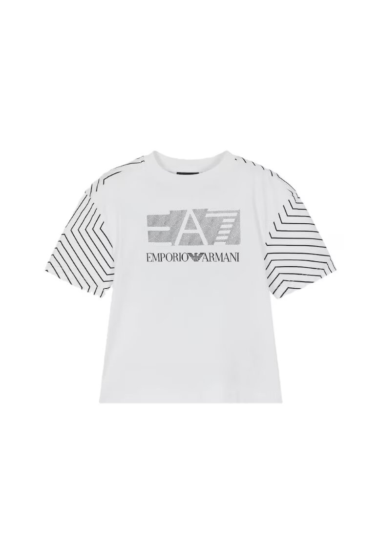 EA7 Тениска за лайфстайл - BOY TEE SS GRAPHIC - 7B000044-AF10378-U0002 -